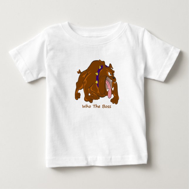 Wer der Boss. Baby T-shirt (Vorderseite)