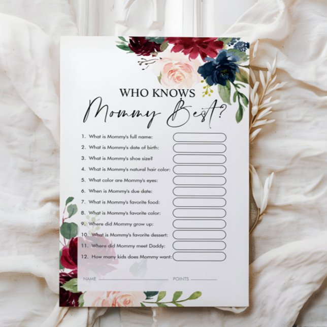 Wer die besten Spielkarten von Mommy kennt (Von Creator hochgeladen)