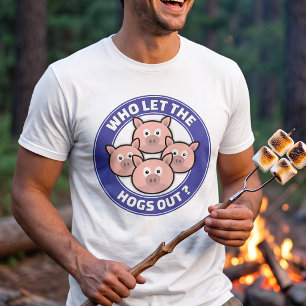Wer die Hähne Gelassen hat T-Shirt