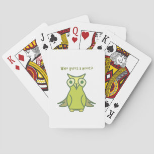 Wer eine hoot Classic Playing Cards vergibt Spielkarten
