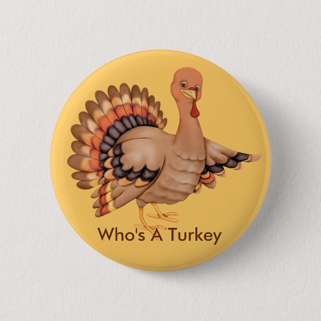 Wer eine Türkei ist Button (Vorderseite)