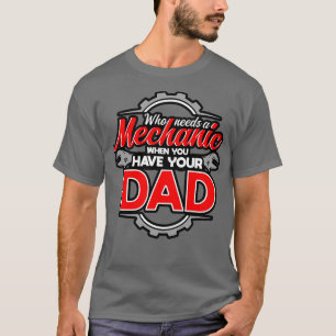 Wer einen Mechanismus braucht, wenn Sie Ihren Vate T-Shirt