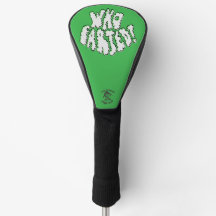 Wer furzte, lustiger Golfgrün-Puff-Lettering