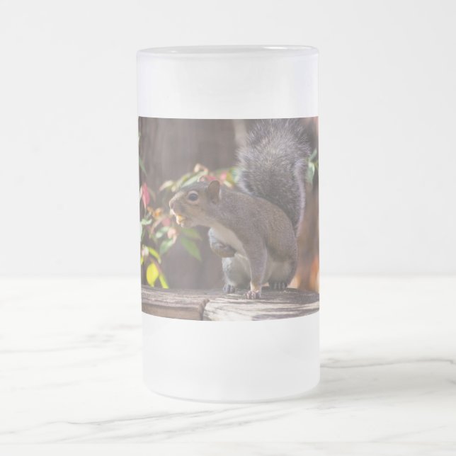 Wer geht dort Mattierte Tasse? Mattglas Bierglas (Mittel)