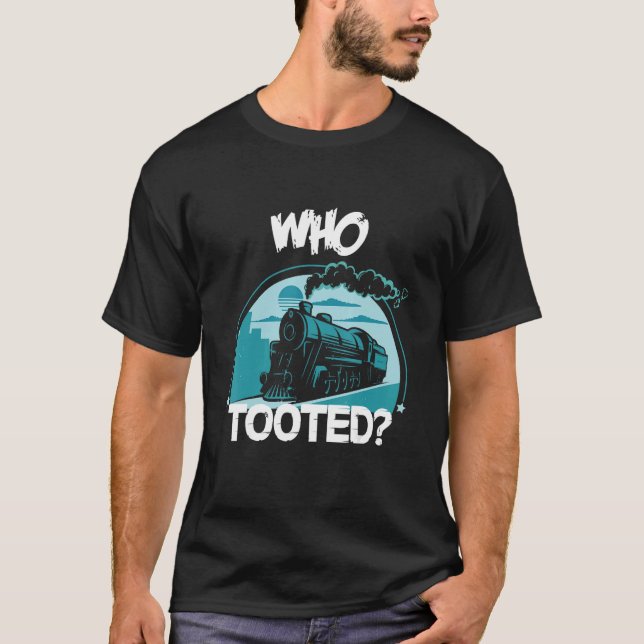 Wer getootet hat T-Shirt (Vorderseite)