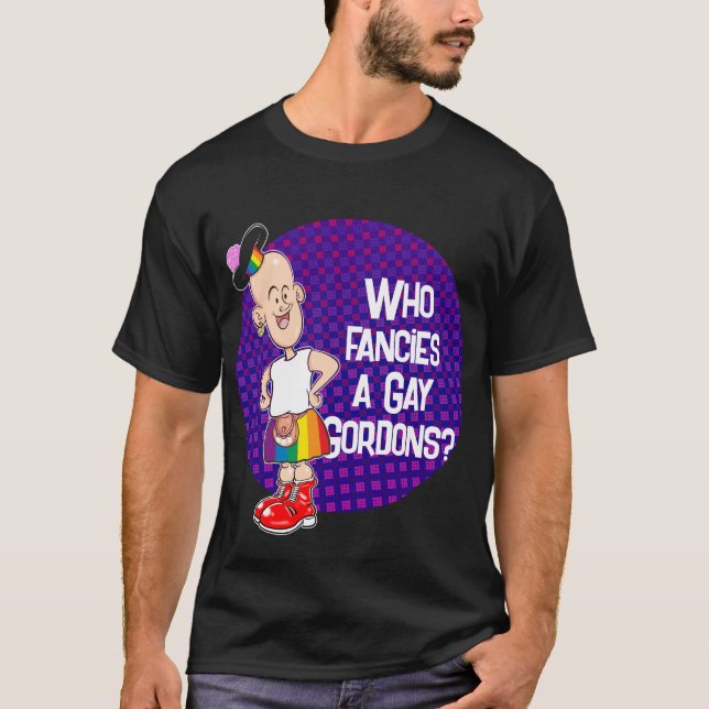 Wer gibt sich einen Gay Gordons? T-Shirt (Vorderseite)