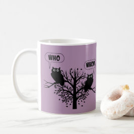 Wer Grammar Owls English Style Spaß Kaffeetasse