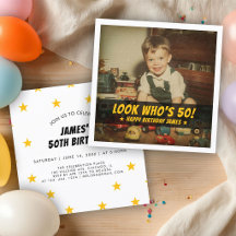 Wer hat 50 Geburtstag Benutzerdefiniertes Retro-Fo