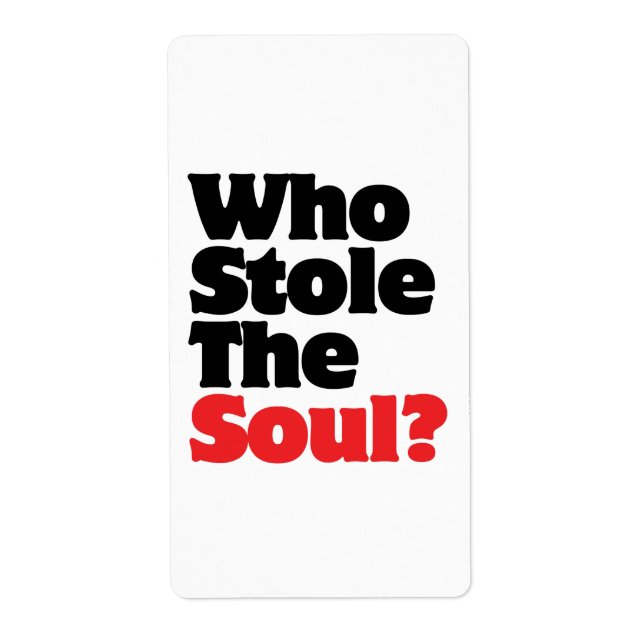 Wer hat das Soul gestohlen? (Vorne)