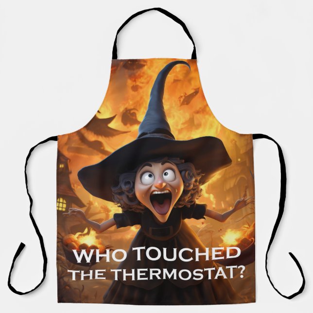 Wer hat das Thermostat angefasst? Schürze (Vorderseite)
