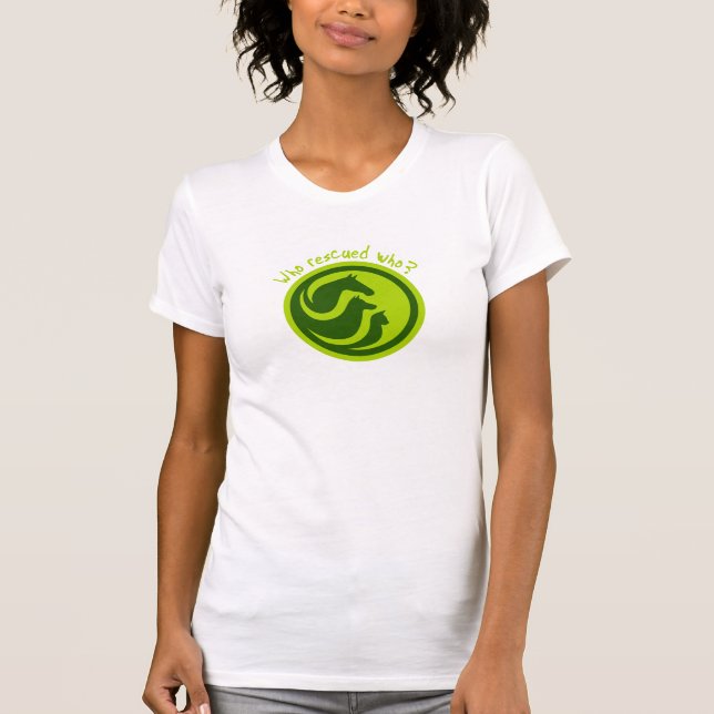 Wer hat wen gerettet? T-Shirt (Vorderseite)
