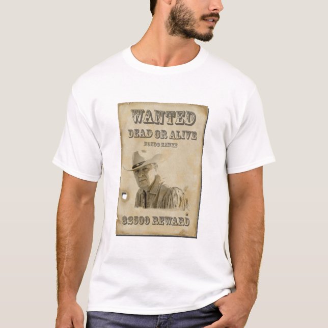 Wer Hondo Hawke ist T-Shirt (Vorderseite)