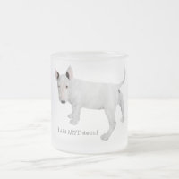 Wer, ich? Bull Terrier Welpe
