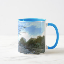 Wer ich heute bin Inspiration Tasse