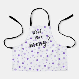 Wer? Ich? Junge? Polka Dot Children's Schürze