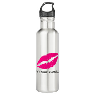 Wer Ihre Avon-Dame Lips ist Edelstahlflasche
