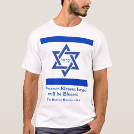 "Wer Israel segnet, wird gesegnet sein!" Ally T-Shirt
