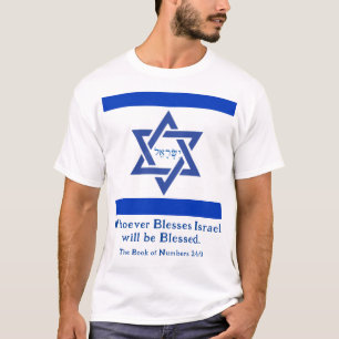"Wer Israel segnet, wird gesegnet!" Verbündeter T-Shirt