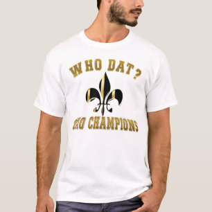 Wer ist das?2010 Meister/fleur de Lis T-Shirt