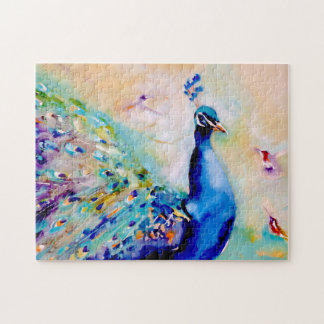 "Wer ist das hübschste?" Pfau und Kolibris