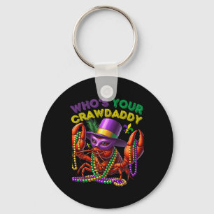 Wer ist dein Crawdaddy Crawfish Jester Perlen Lust Schlüsselanhänger