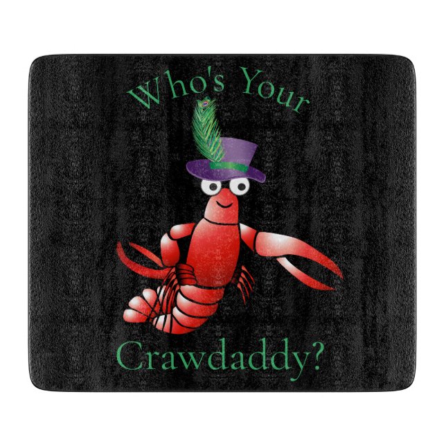 Wer ist dein Crawdaddy? Thunder_Cove Schneidebrett (Vorderseite)