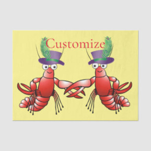 Wer ist dein Crawdaddy? Thunder_Cove Seidenpapier