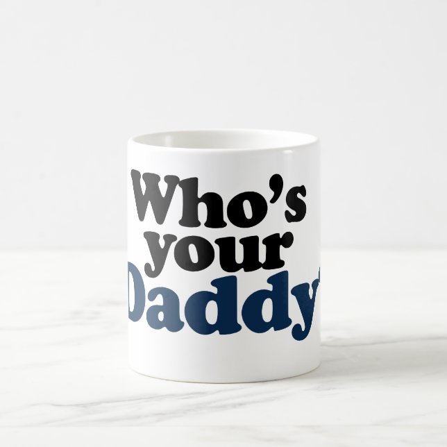 Wer ist dein Vater? Kaffeetasse (Mittel)