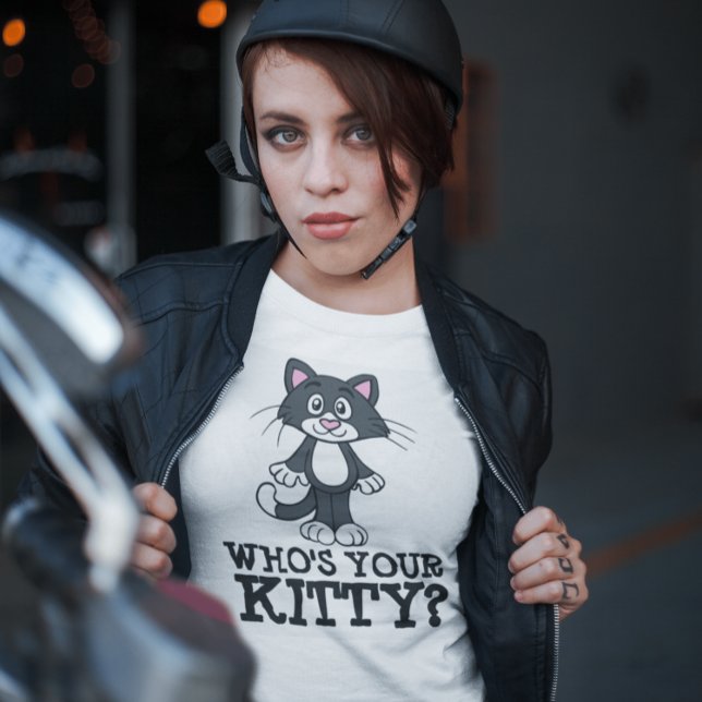 WER IST DEINE KÜCHE? NIEDLICHE CAT-T - SHIRT (Von Creator hochgeladen)