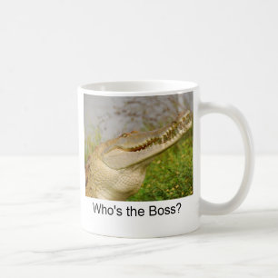 Wer ist der Chef? Kaffeetasse