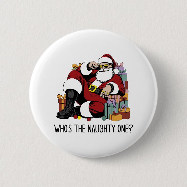 Wer ist der Naughty Button (Vorderseite)