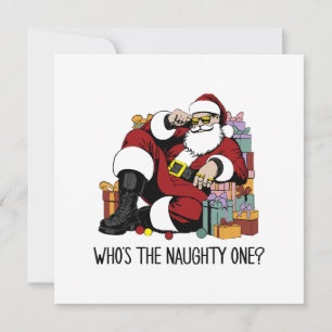 Wer ist der Naughty Einladung