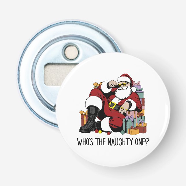 Wer ist der Naughty Flaschenöffner (Vorderseite)
