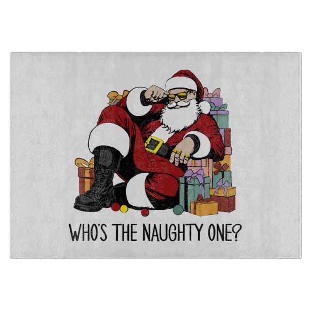 Wer ist der Naughty Schneidebrett (Vorderseite)