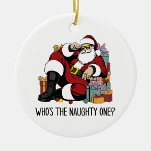 Wer ist der Unartige Keramik Ornament