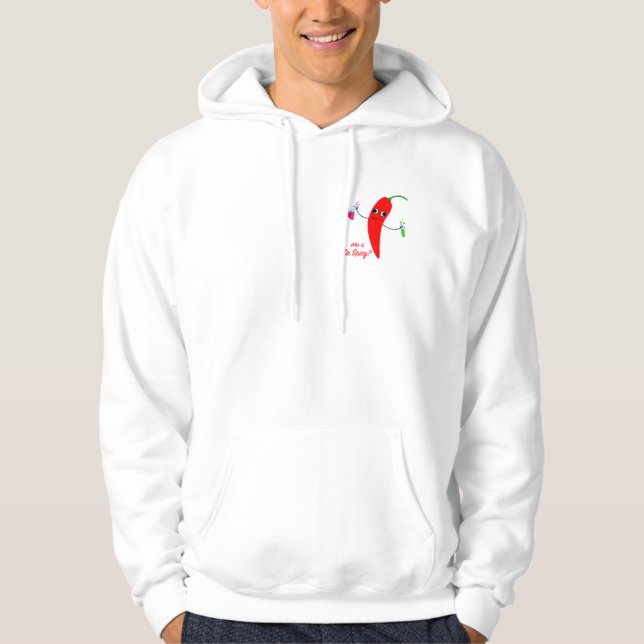 Wer ist Dr. Spicy?-Hoodie Hoodie (Vorderseite)