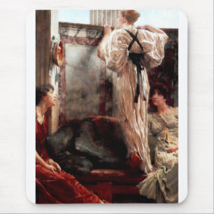 Wer ist es? mousepad