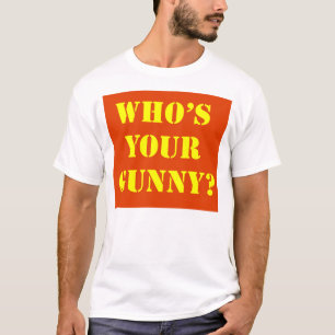 Wer ist Ihre Juteleinwand? T - Shirt