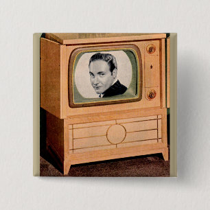 Wer ist im Fernsehen? Button