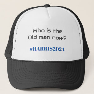 Wer ist jetzt der alte Mann? Kamala Harris 2024 Lu Truckerkappe