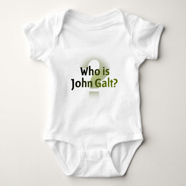 Wer ist John Galt? Baby Strampler (Vorderseite)