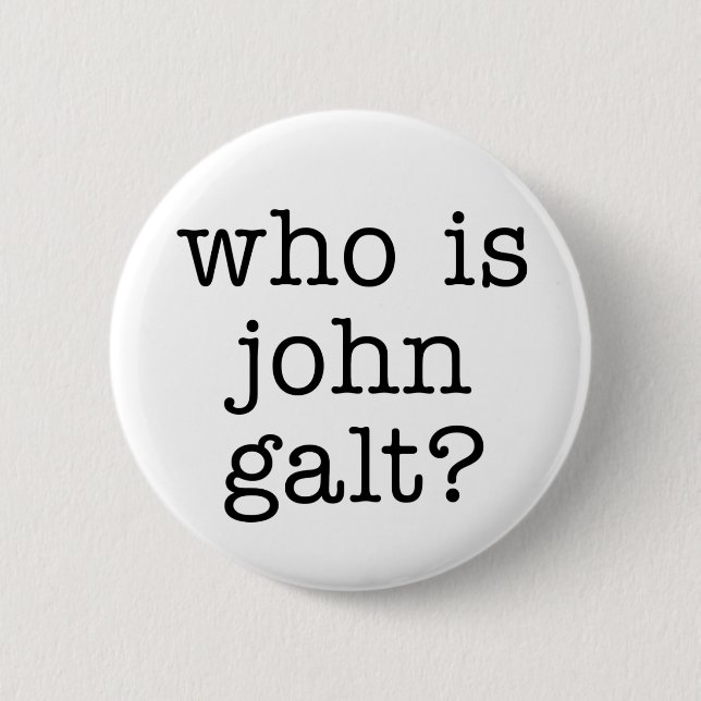 wer ist John galt? Button (Vorderseite)