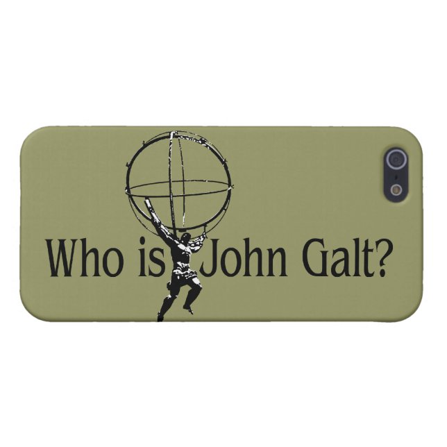 Wer ist John Galt? Fall iPhone5 iPhone Hülle (Rückseite Horizontal)