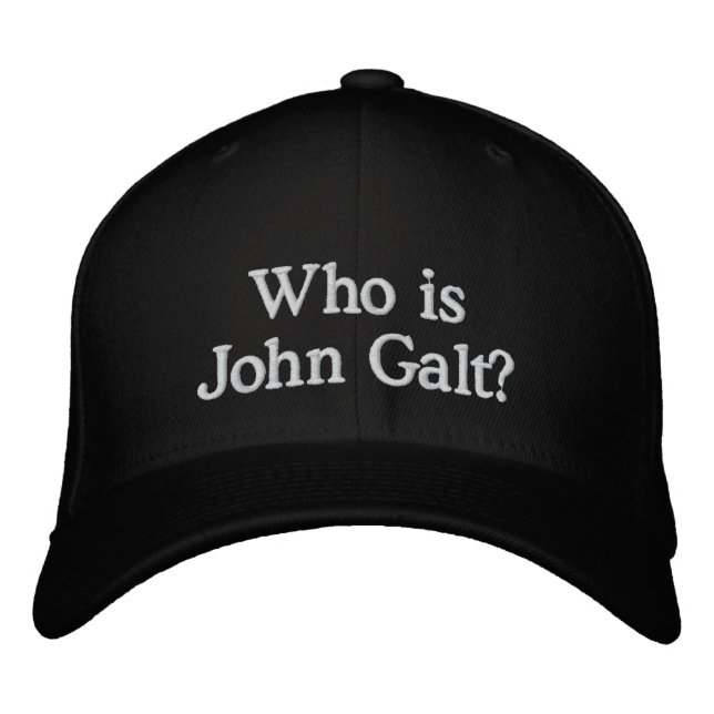 Wer ist John Galt? Hut (Vorderseite)