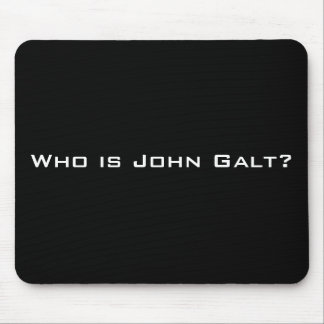 Wer ist John Galt? Mousepad