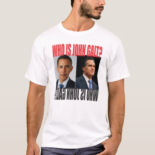 Wer ist John Galt? T - Shirt (Vorderseite)