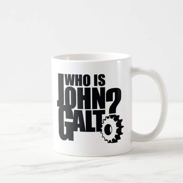 Wer ist John Galt? Tasse (Rechts)