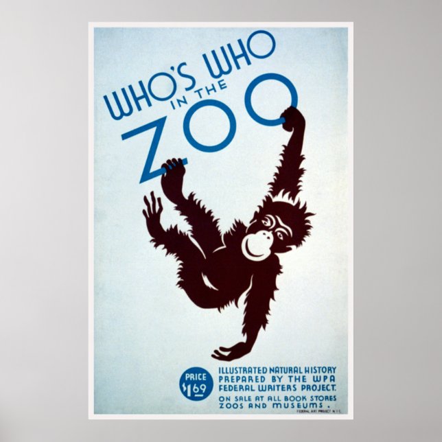 Wer ist wer im Zoo? Poster (Vorne)