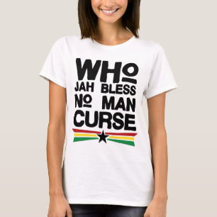 Wer Jah Bless Women_s jamaikanisch T-Shirt