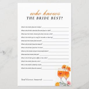 Wer kennt Bride Best Aperol Spritz Brautparty